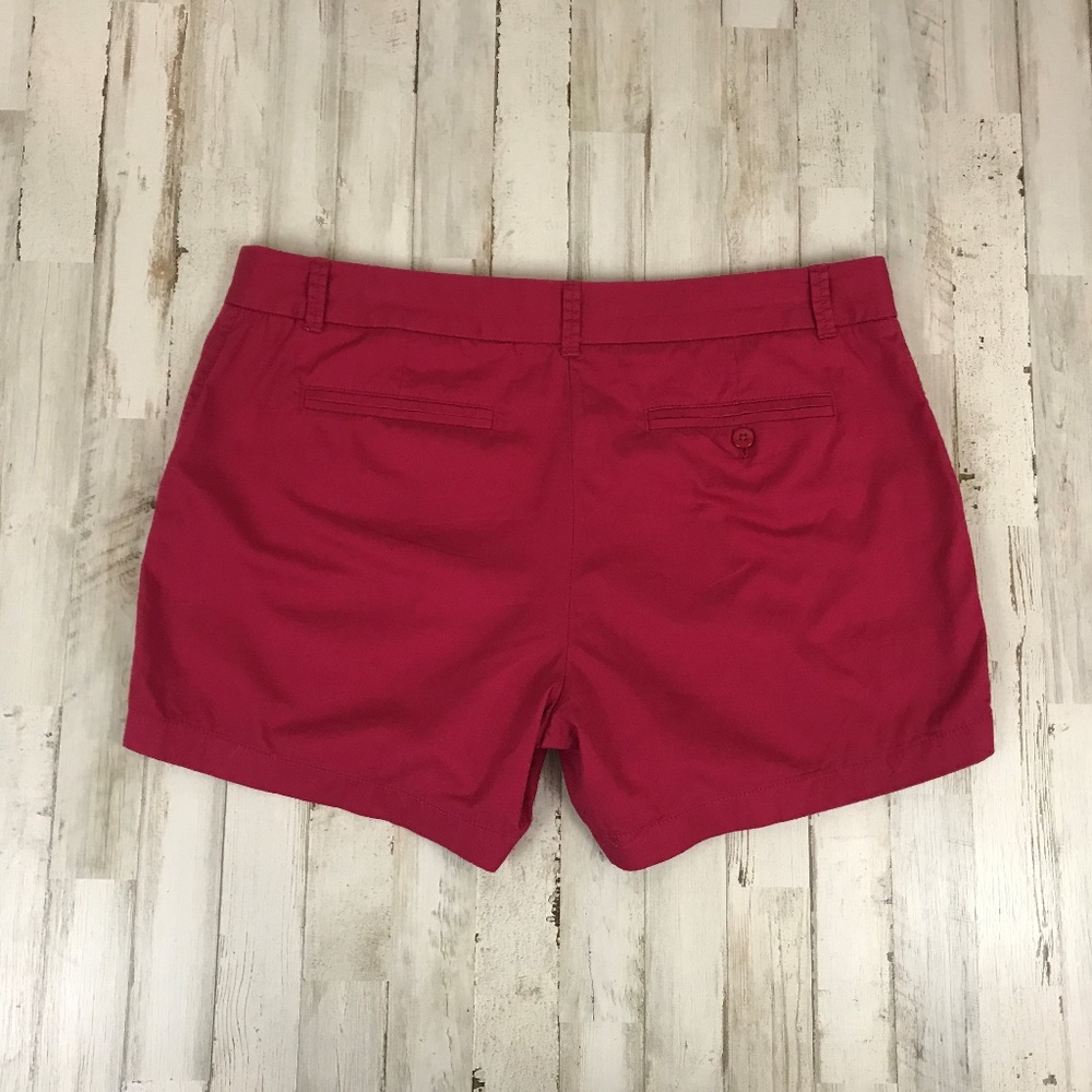 J. Crew Womens Shorts 14 Pink Broken-In Chinos - Picture 3 of 8